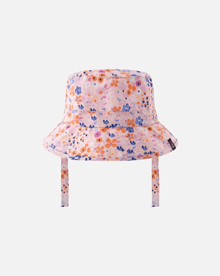 DEUX PAR DEUX - Chapeau de plage à imprimé de fleurs, Lavande