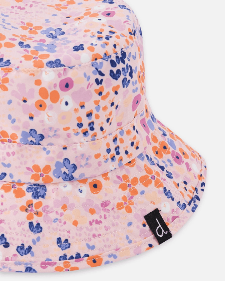 DEUX PAR DEUX - Chapeau de plage à imprimé de fleurs, Lavande – Image 5