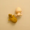 MINIKA - Jouets pour le bain, Baleine et pieuvre - Ocre et Sunset – Image 2