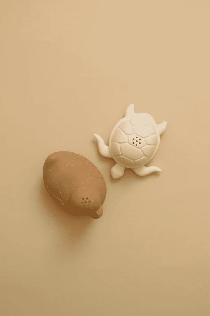 MINIKA - Jouets pour le bain, Canard et tortue - Amande et Shell