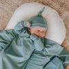 ZAK & ZOÉ - Dormeuse bambou 0-6 mois, Turquoise