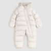 MILES -  Combinaison de neige blanc cassé pour bébé