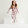 DEUX PAR DEUX - Ensemble pyjama une pièce en coton biologique avec imprimé de roses – Image 5