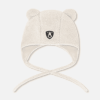 DEUX PAR DEUX - Bonnet pour bébé en sherpa blanc cassé