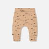 DEUX PAR DEUX - Pantalon évolutif sable imprimé montagnes en coton biologique