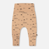 DEUX PAR DEUX - Pantalon évolutif sable imprimé montagnes en coton biologique – Image 2