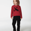 DEUX PAR DEUX - T-shirt rouge avec imprimé orignal – Image 2