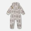 DEUX PAR DEUX - Combinaison en peluche grise et beige pour bébé – Image 3