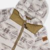 DEUX PAR DEUX - Combinaison en peluche grise et beige pour bébé – Image 4
