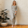 PETIT LEM - Ensemble pyjama en jersey à imprimé de framboisiers pour femme – Image 2