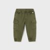 Pantalon jogger avec poches bébé, Vert forêt