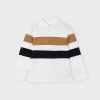 MAYORAL - Polo manche longue, Color block