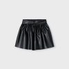 MAYORAL - Short en similicuir, Noir