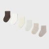 MAYORAL - Paquet de 6 Paires de Chaussettes, Neutre
