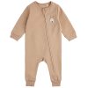 PETIT LEM - Combinaison en polaire taupe avec petit renne – Image 2