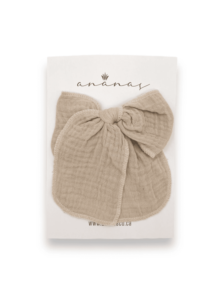 ANANAS & CO - BOUCLE FABLE L, MOUSSELINE BEIGE