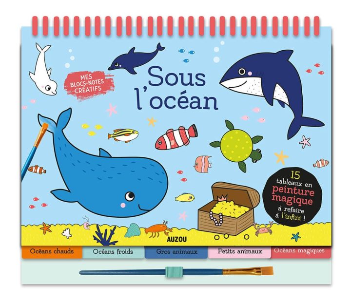 AUZOU - Mes blocs-notes créatifs - Sous l'océan
