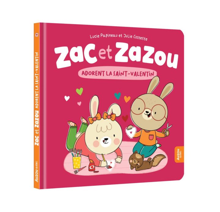 Auzou - Zac et Zazou, adorent la Saint-Valentin