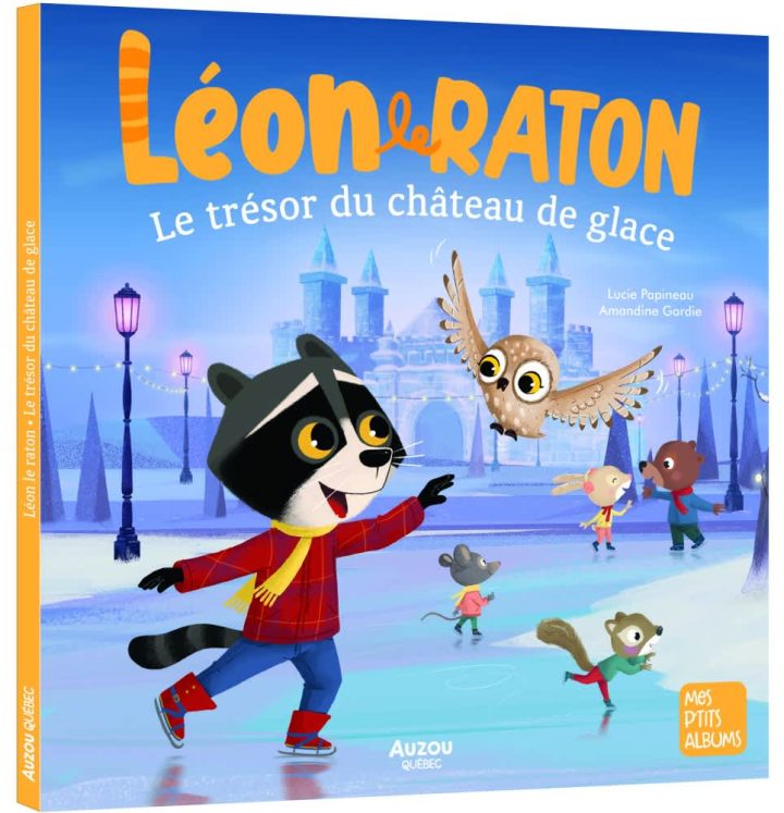 Auzou - Léon le raton, Le trésor du château de glace (Format petit)