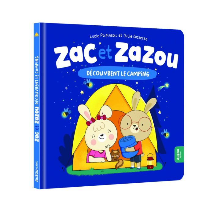 Auzou - Zac et Zazou,  découvrent le camping