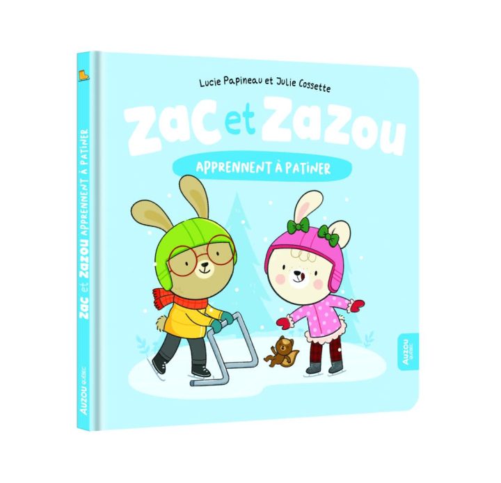 Auzou - Zac et Zazou, apprennent à patiner