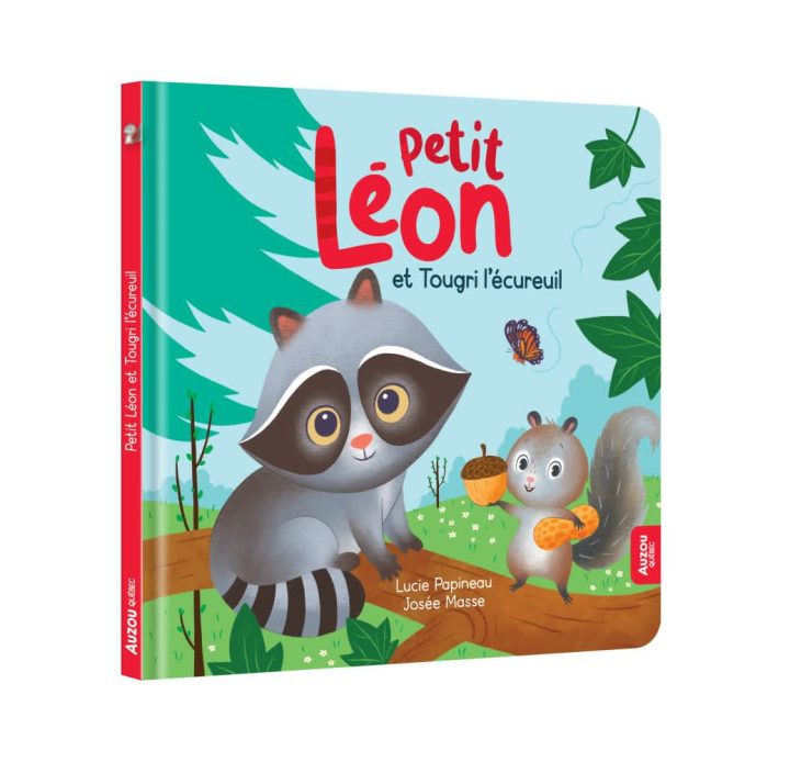 Auzou - Petit Léon et Tougri l'écureuil
