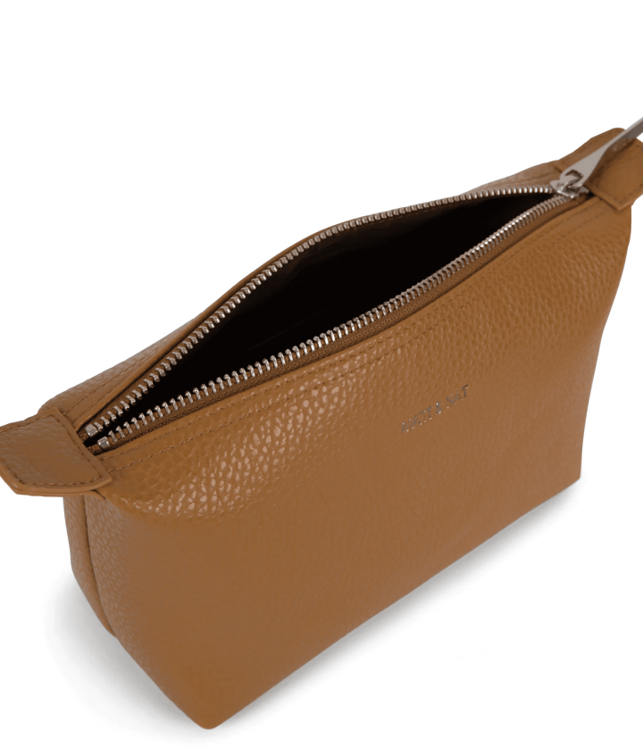Matt & Nat - Sac cosmétiques Abbi mini végétalien (Purity) - Ambre – Image 2