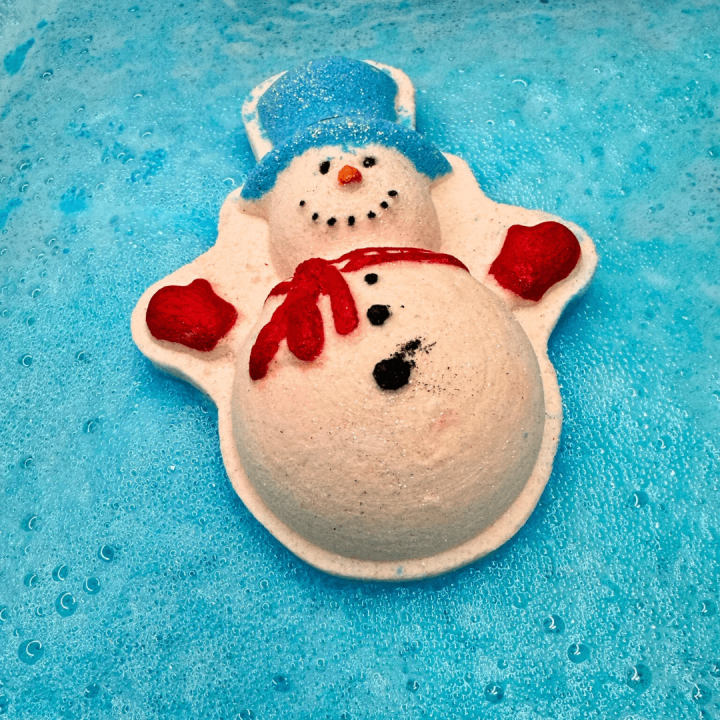 LA FABRIK  - Bombe de bain surprise - Monsieur Bonhomme de neige