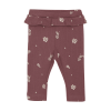 FIXONI - Legging côtelé - Prune