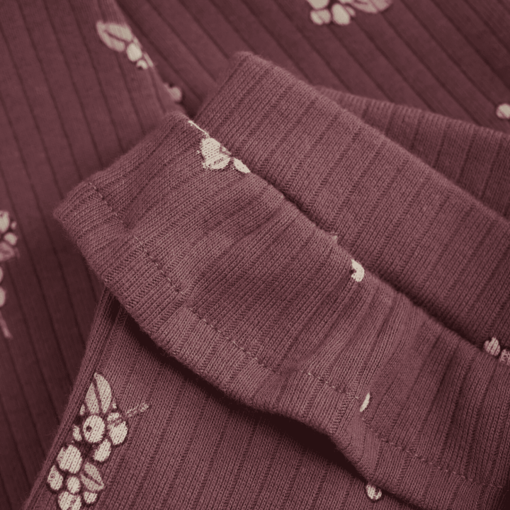FIXONI - Legging côtelé - Prune – Image 3