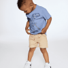 DEUX PAR DEUX - Short en sergé extensible pour bébé, Beige – Image 4