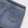 MAYORAL - Shorts en jean avec bordure bleu marine – Image 2
