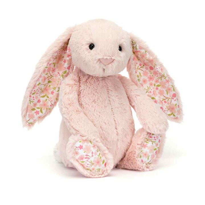 JELLYCAT - Blossom lapin blush, Cherry (Moyen 12'')