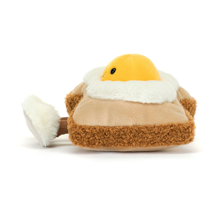 JELLYCAT - Oeuf sur pain grillé - Amuseables Egglantine Egg On Toast – Image 2