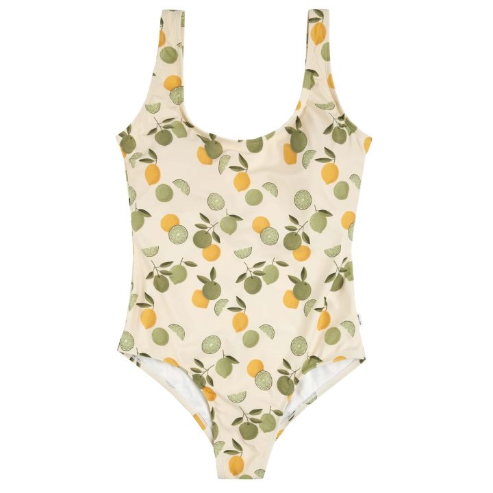 PETIT LEM - Maillot de bain à imprimés agrumes pour femme