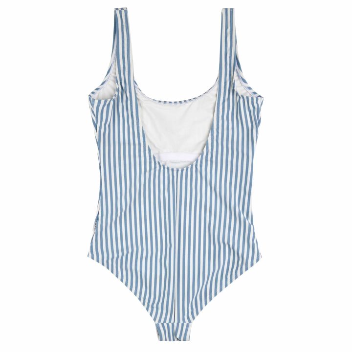 PETIT LEM - Maillot de bain à rayures bleu pour femme – Image 2