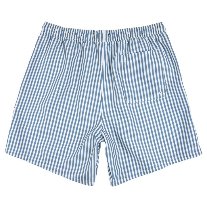 PETIT LEM - Short de bain à rayures bleu pour homme – Image 2