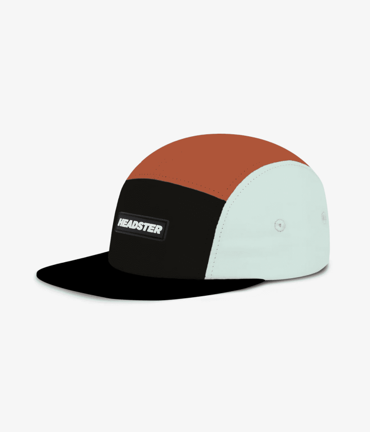 HEADSTER - Casquette à cinq panneaux Runner - Noir