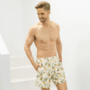 PETIT LEM - Short de bain crème à imprimés agrumes pour homme – Image 3