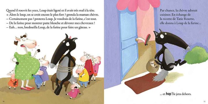 Auzou - Livre, Le loup qui découvrait le pays des contes – Image 2