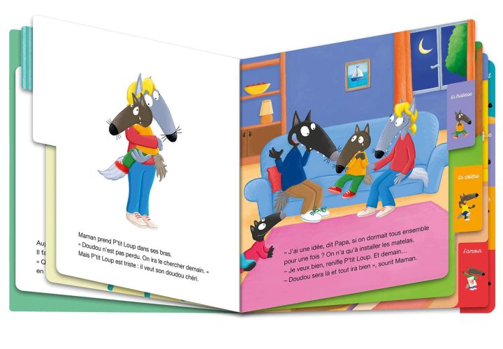 Auzou - P'tit Loup - Mes 7 histoires d'émotions avec P'tit loup – Image 2