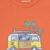 MAYORAL - T-shirt à imprimé d'une Westfalia, Orange – Image 3