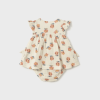 MAYORAL - Robe fleuri en mousseline, Pêche – Image 2