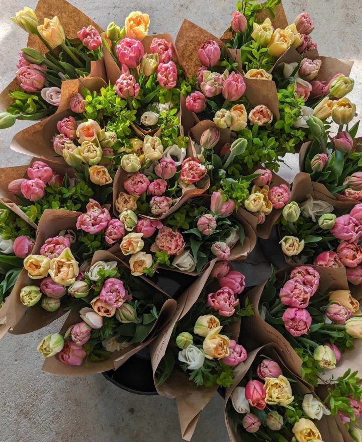 PRÉCOMMANDE - BOUQUET DE 10 TULIPES ASSORTIES – Image 4