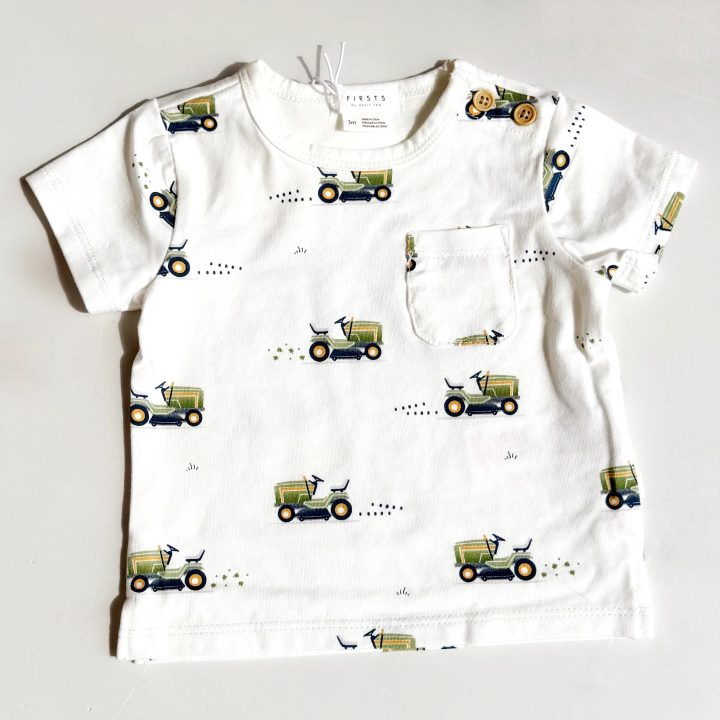 PETIT LEM - T-shirt à imprimé tondeuse à gazon